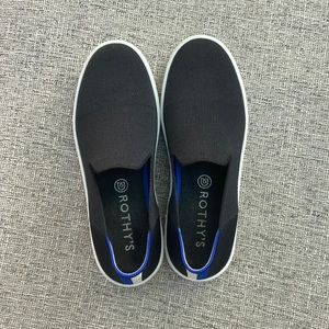 Rothy’s The Slip On Sneaker in Black